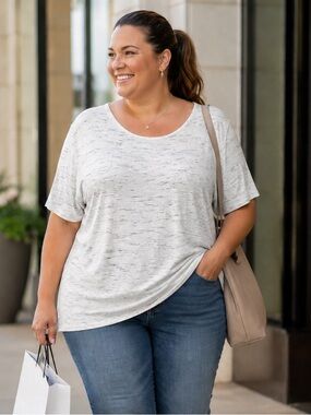 Old Navy Speckled Short Sleeve Tee XXL